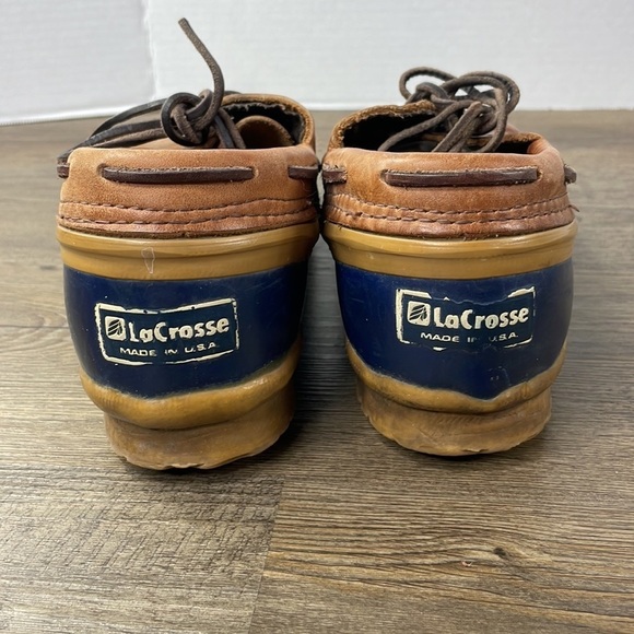 LaCrosse Brown Rubber Duck Low Boot, Women 8.5, Men 7~Fiberglass Shank - Picture 6 of 8